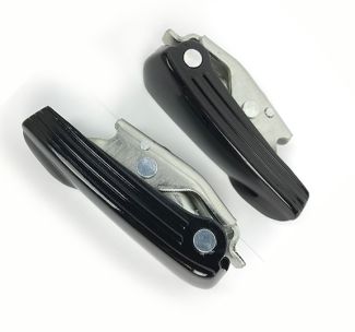 GLOSSY BLACK FOOT PEGS NOTTE (PAIR) VESPA GT/GTS/SUPER/GTV/HPE GTS310