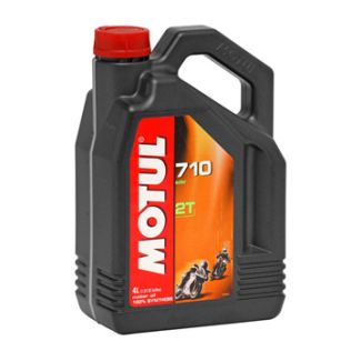 1 Liter Oil For Fuel Motul 710 2T 100% Synthetic + Measure Polini