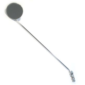 Round Mod Style Mirror Kit 24 inch stem