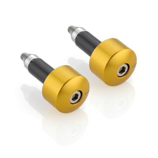 HANDLEBAR END CAP MA534 RIZOMA 28.5 MM ANODISED ALUMINIUM (PAIR) GTS GTV-Gold **CLOSEOUT**