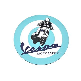 VESPA MOTORSPORT 3" ROUND MAGNET