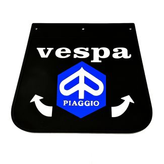 MUD FLAP VESPA W/HEXAGON PIAGGIO LOGO IN BLUE