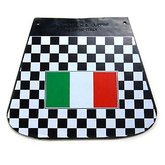 Mud Flap Checkered W/Italian Flag