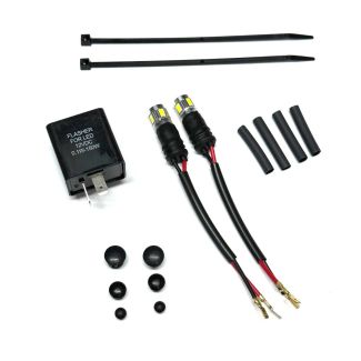 LED FRONT TURN SIGNAL EURO LIGHTING UPGRADE KIT FOR VESPA PRIMAVERA AND SPRINT 150