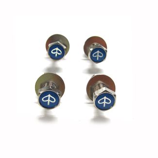 Piaggio Hexagon License Plate Screws, Set of 4