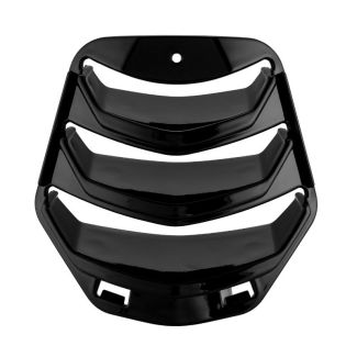 *GLOSSY BLACK* GRILL CHEVRON FOR HORN COVER VESPA GTS300 GTS310 HPE2 2023-