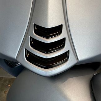 *GLOSS BLACK* HORN COVER CHEVRON GRILL SET OF 3 GTS300 HPE 2020-2022