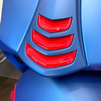 *RED* HORN COVER CHEVRON GRILL SET OF 3  GTS300 GTV HPE 2020-2022