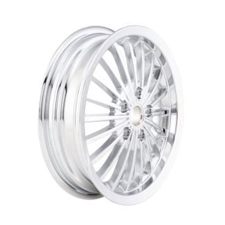 *CHROME* 12" 20-SPOKE WHEEL RIM FITS VESPA GTS/GTS/SUPER 300/GTV