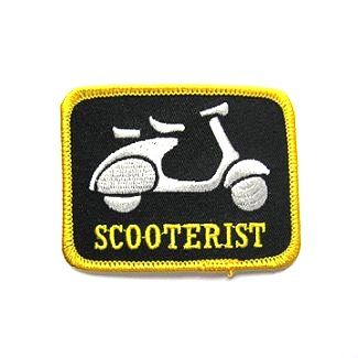 Scooterist w/Scooter Patch