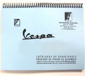 Vintage Parts Book For  50-90SS-VMA1