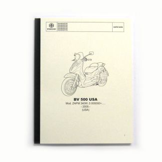 BV 500 Spare Parts Book
