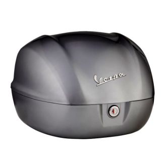 GLOSSY GREY (GRIGIO) TITANIUM TRAVOLGENTE G03 TOPCASE PRIMAVERA TOURING (RACK PR29 SOLD SEPARATELY) (CM272944)