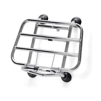 Chrome Front Folding Rack OEM Vespa Primavera/Sprint