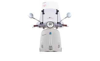 Adjustable Midsize Faco Twin Windscreen for Vespa Primavera 50/150