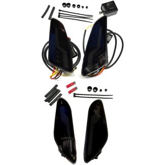 SMOKED DELUXE SET OF 4 LED SEQUENTIAL FRONT & REAR TURN SIGNAL CONVERSION KIT USA SPRINT-PRIMAVERA 2015 TO CURRENT