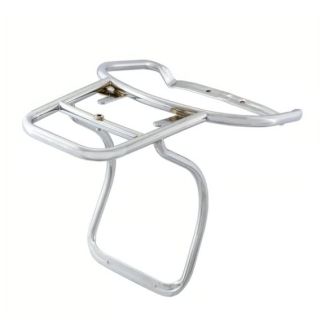 CHROME FLAT REAR RACK FOR TOPCASE VESPA PX/PE/STELLA **OEM PIAGGIO** (673716)