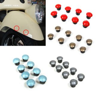 COLOR-MATCHED Plug Kit For Reflector Removal Set of 8 HPE GTV GTS GT LX LXV VESPA S ET