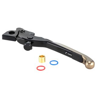 LEFT SPORT BRAKE LEVER RIZOMA BRONZE ANODISED ADJUSTABLE PLUS VESPA GTS/GTS 2005-2022 (EACH) **CLOSEOUT**