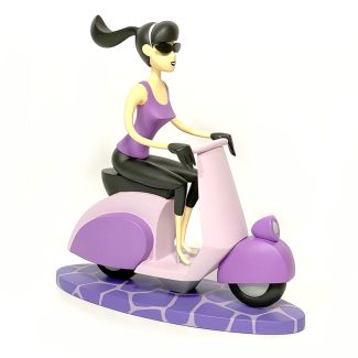 SHAG 8" SCOOTER GIRL TOY - PURPLE EDITION OF 800