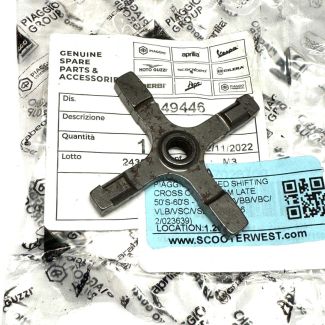 PIAGGIO NOTCHED SHIFTING CROSS CRUCIFORM LATE 1950'S-1960'S - VNA/VNB/VBB/VBC/VLB/VSC/VSD (0949446, 023639)