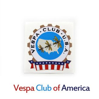 Vespa Club of America VCOA Official Club Sticker
