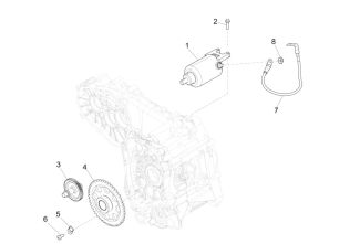 Vespa & Piaggio 250/300cc Starter Motor 2006-2019