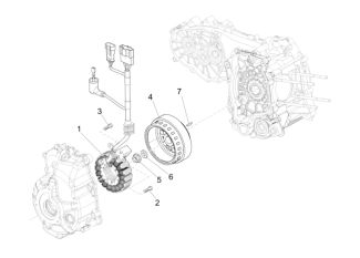 Vespa GTS 300ie Stator & Flywheel 2010-2019