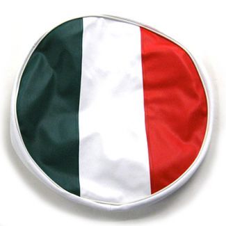 10 Inch Wheel Spare Tire Cover with ITALIAN FLAG
