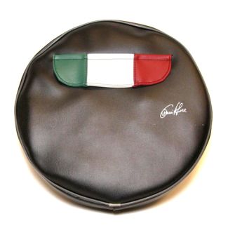 Italian Flag Spare Tire Cover for 8 inch tires
