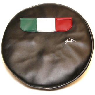 Italian Flag Spare Tire Cover for 10 inch tires