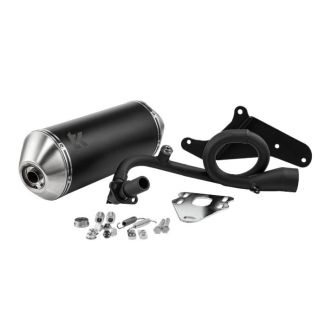 TURBO KIT G MAX RACING EXHAUST MUFFLER SPRINT50 PRIMAVERA 50 3V iGET EU4 FUEL INJECTED