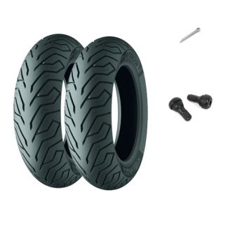 FRONT/REAR 11" TIRE KIT PRIMAVERA 2015-2017 MICHELIN CITY GRIP