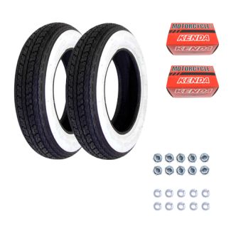 Tire Kit **Shinko White Wall** Vespa Small frame