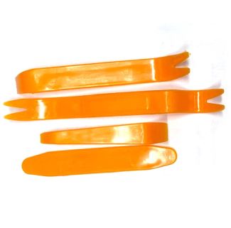 4 PIECE PLASTIC PRY BARS FOR SCOOTER BODY TRIM TOOL SET