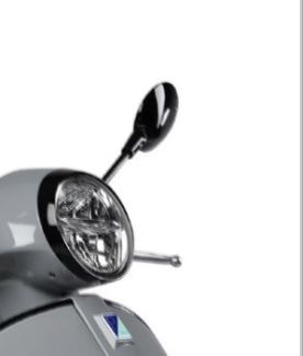 LEFT REAR VIEW MIRROR *GLOSSY BLACK* GTS HPE 2020-2022