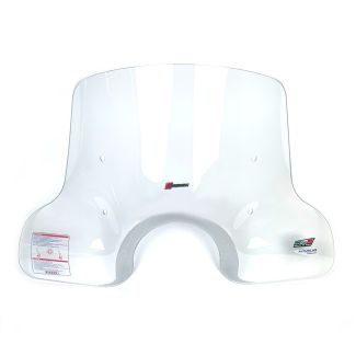 Vespa GTS Wider Mid-size Windshield by Faco Fits GT200-GTS HPE 2005-2022