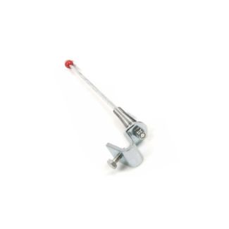 FLAG POLE W/ STAINLESS STEEL SPRING MOUNTED STEM