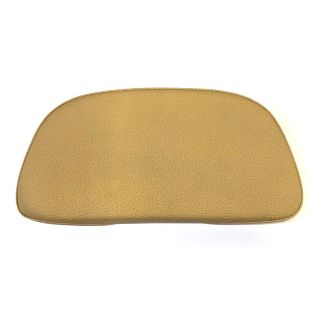 TOP BOX BACK REST PAD Tan/Beige Fits Newer style Piaggio Cases PIAGGIO BV BEVERLY CRUISER  OR ANY CASE WITH A CURVED SURFACE *CLOSEOUT*
