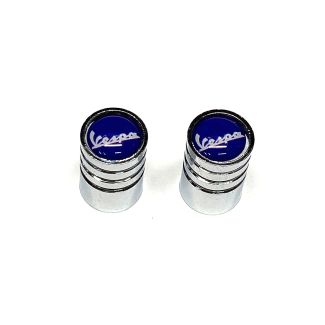 Vespa Logo Valve Stem Caps **Pair**