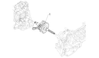 Vespa & Piaggio 300cc Crankshaft 2010-Current