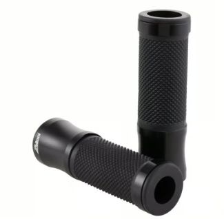 Black Zelioni Grip Pair - Vespa Primavera/Sprint/LX/S 50-150cc