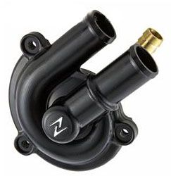 ZELIONI GTS WATER PUMP IMPELLER COVER ALUMINIUM CNC BLACK