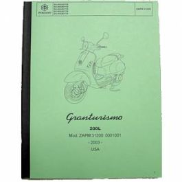 ScooterWest.com - Parts book GT200