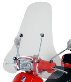 ScooterWest.com - S50 S150 Large Windshield Original Vespa (655517)