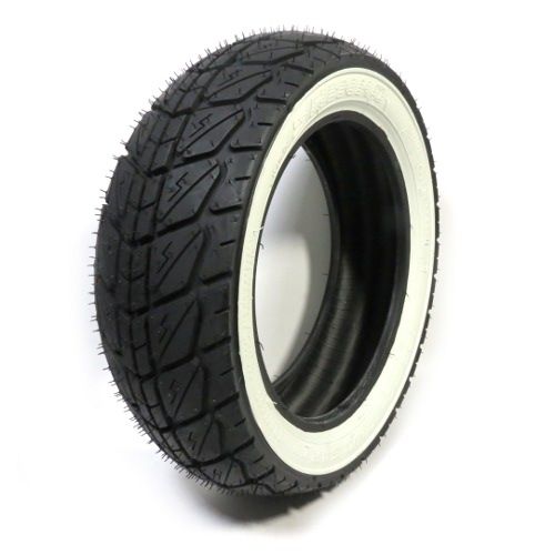 ScooterWest.com - 120/70 x 10 Shinko SR723 Whitewall Tire