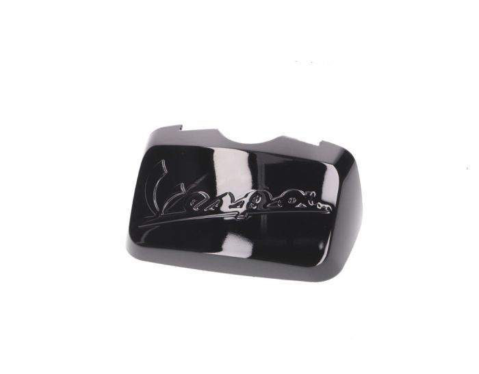 ScooterWest.com - *GLOSS BLACK* VESPA' COVER FOR GRAB RAIL GTS250S