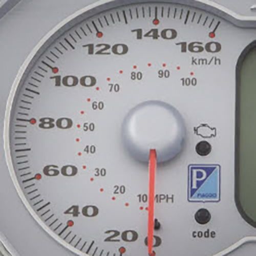 ScooterWest.com - OEM SPEEDOMETER W/DIGITAL DISPLAY- GTS 250 2006