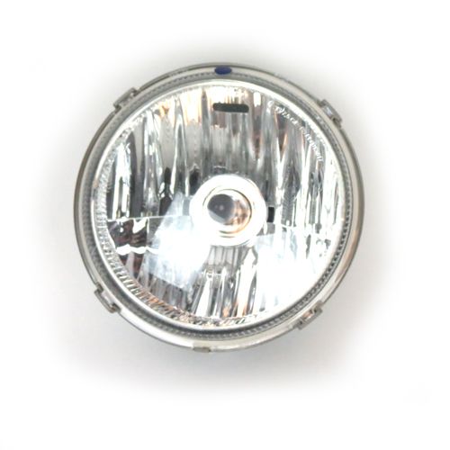 Vintage Vespa headlight assembyl with holder/chrome rim,large frame 