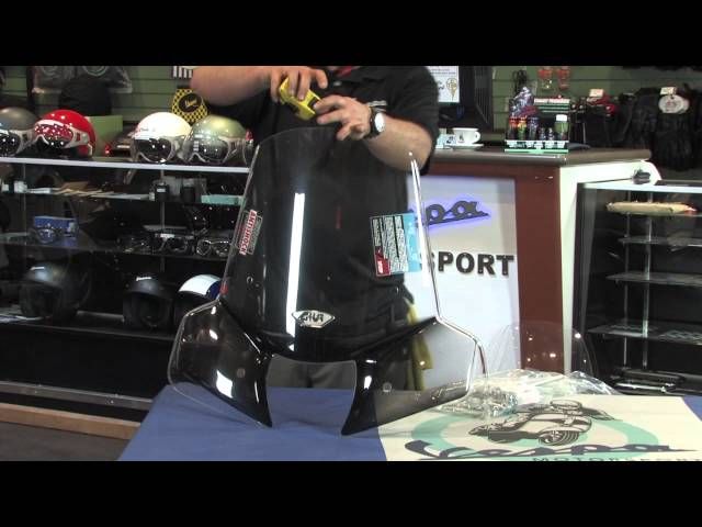 Windscherm MALOSSI Sport Smoke Piaggio Beverly ST 300 / 350 2010